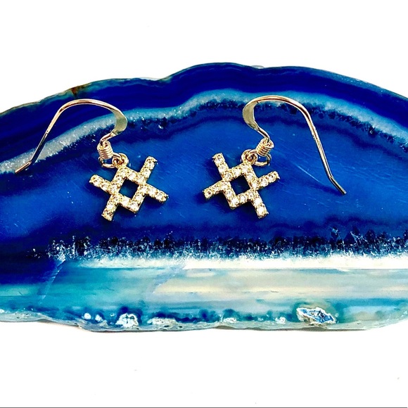 Aquarius Earrings, Constellation, Zodiac - Picture 2 of 6